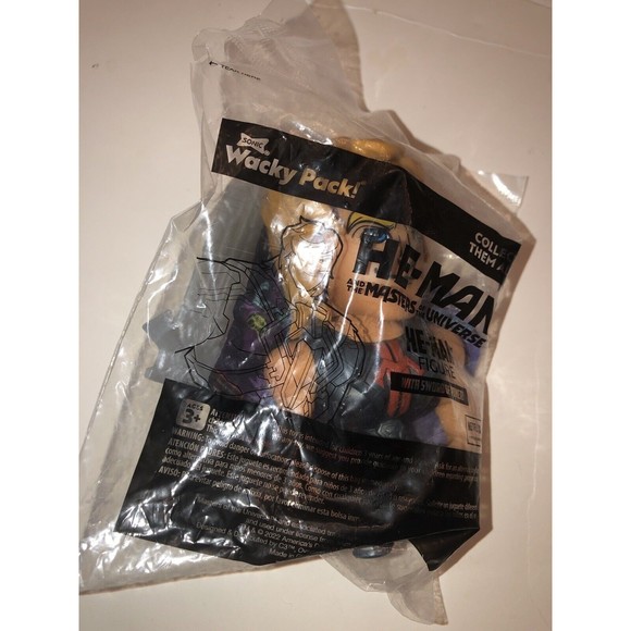 Sonic He-Man Masters Universe MOTU Toys Skeletor Sorceress Lot Wacky Pack - Picture 10 of 10